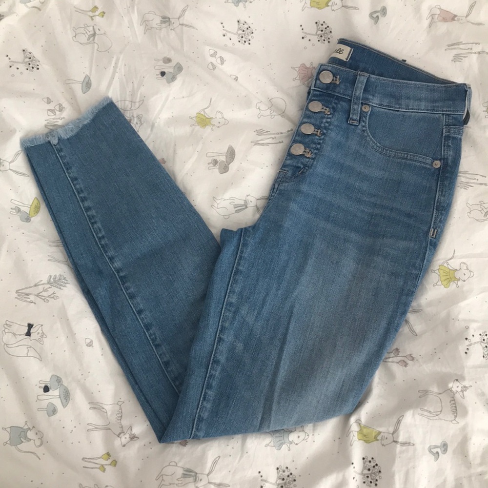Skinny ankle Madewell jeans